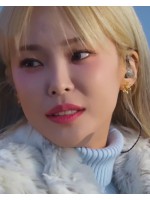 韓國VINTAGE HOLLYWOOD - Line Daisy Earrings| Heize 同款